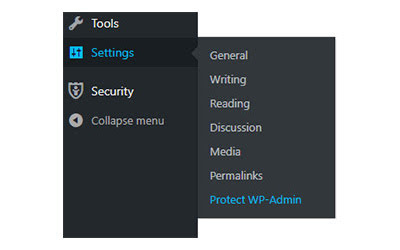 Truy cập vào plugin Protect Your Admin