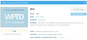 wp theme detector